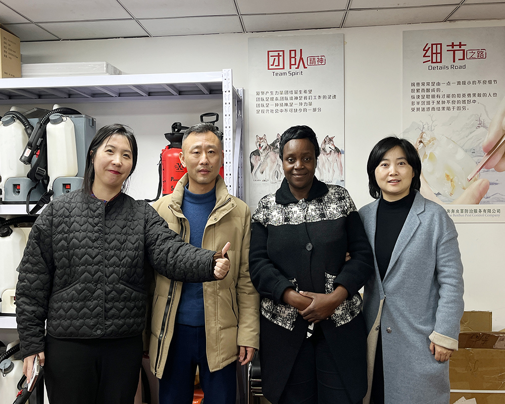 津巴布韋國家PCO使節(jié)拜訪奔奔蟲控，學(xué)習(xí)探討蟲控技術(shù)